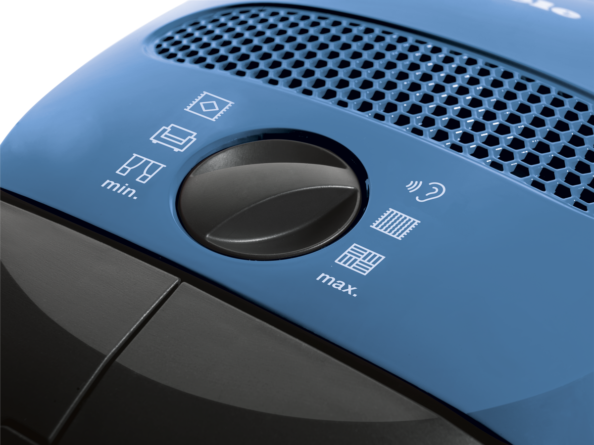 Miele Classic C1 Turbo Team PowerLine canister vacuum in Tech Blue - additional view
