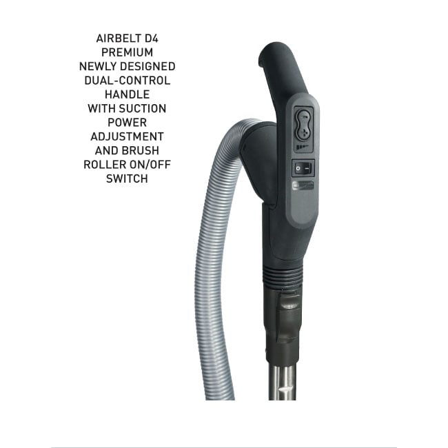 Sebo Airbelt D4 Premium dual control handle