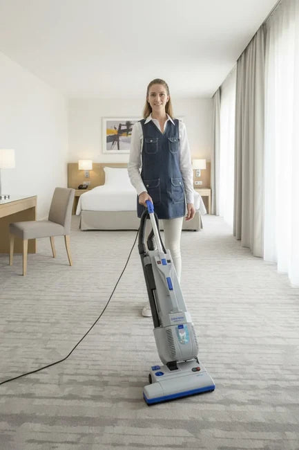 Lindhaus CHpro 14 eco FORCE vacuuming carpet