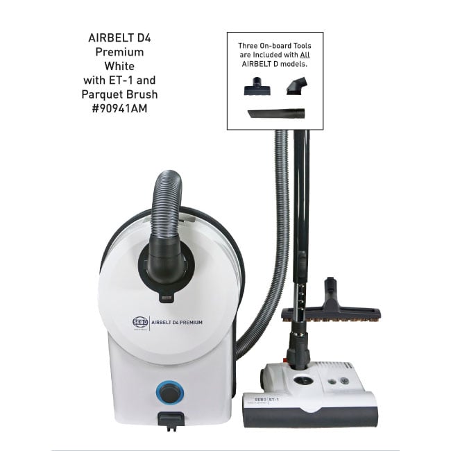 Sebo Airbelt D series canister vacuum