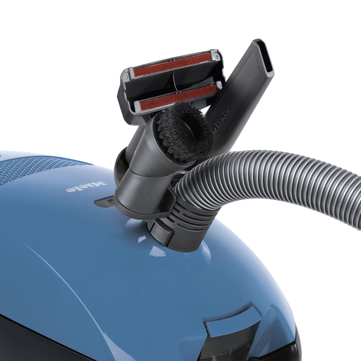 Miele Classic C1 Turbo Team PowerLine canister vacuum in Tech Blue - additional view