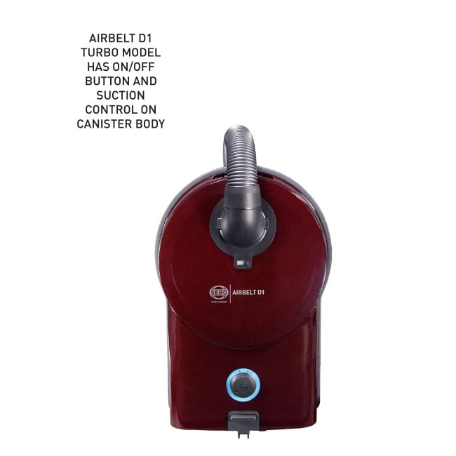 Sebo Airbelt D1 Turbo on/off control