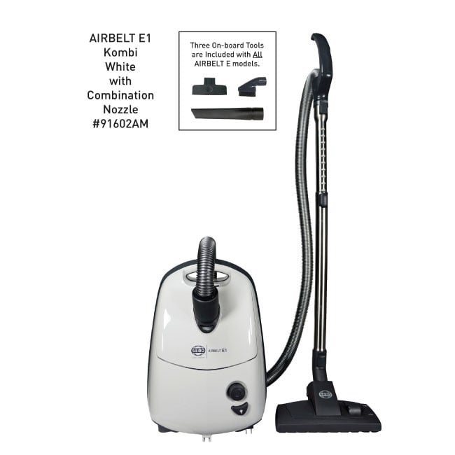 Sebo Airbelt E series canister vacuum