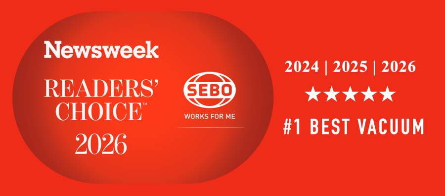 Newsweek Readers' Choice 2026: SEBO, #1 Best Vacuum 2024, 2025 and 2026